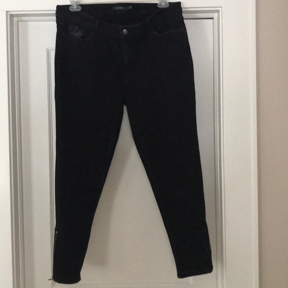 Ralph Lauren black jeans ..like new